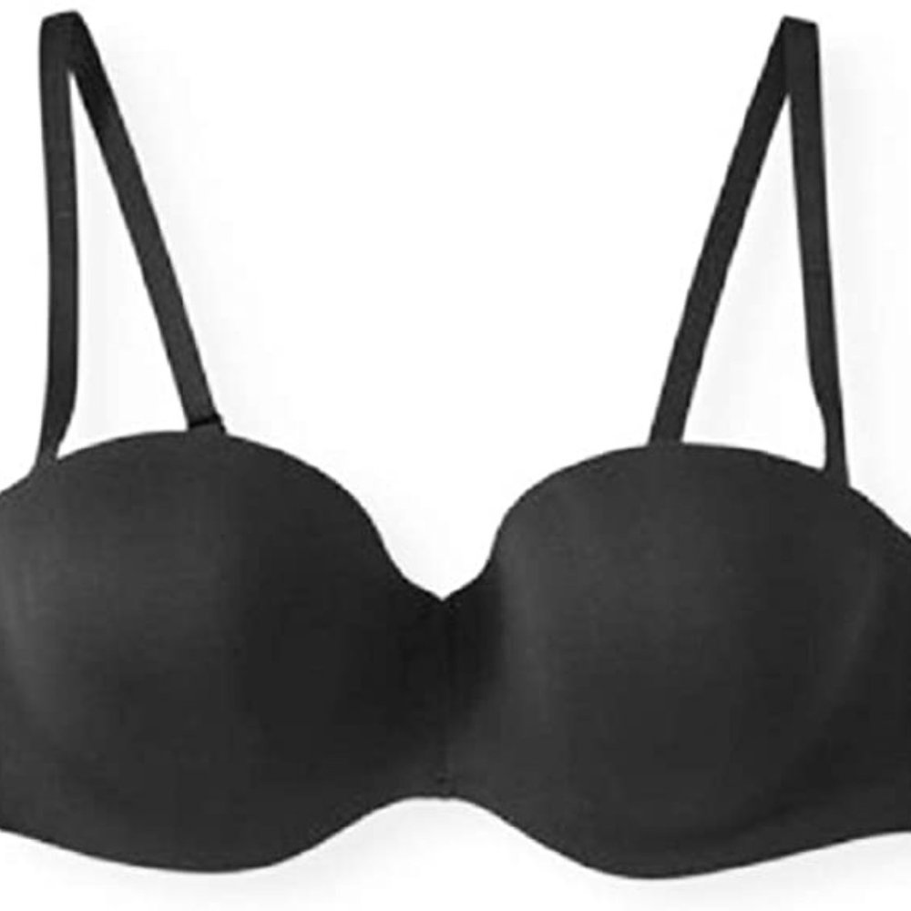 Bra womens new size 36C black Maidenform 87% polyester 13% spandex